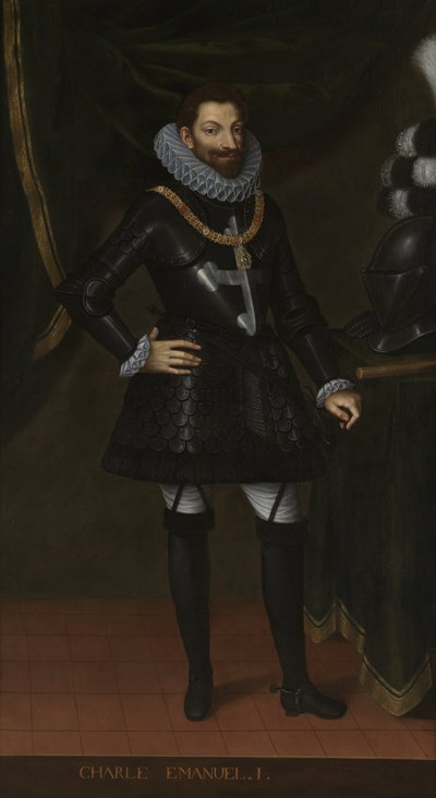 Portrait of Carlo Emanuele I by Unbekannt Unbekannt